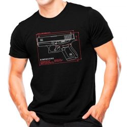 Camiseta Militar Estampada Glock G43
